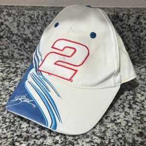 Kurt Busch 2 Miller Lite Penske Racing NASCAR Hat OSFA Blue Adjustable